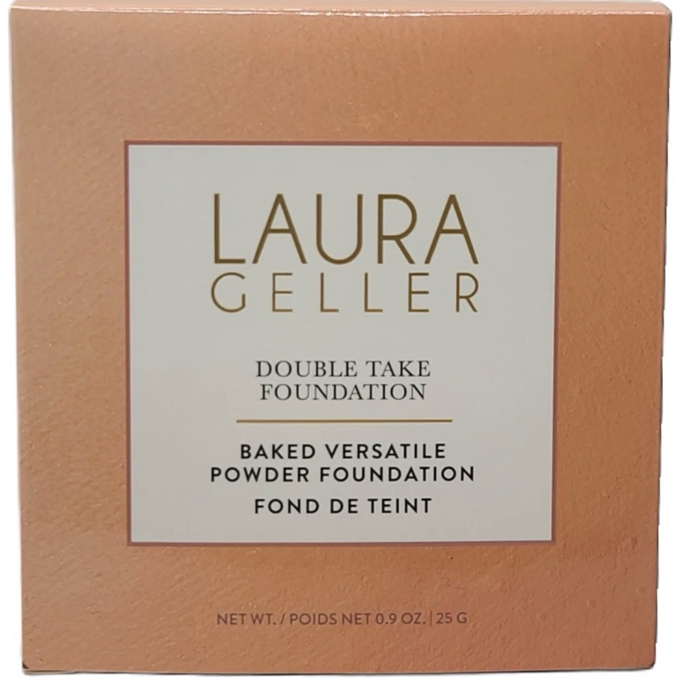 New Laura Geller Double Take Full Cover. Baked Powder Found. FAIR Super Size 25g
